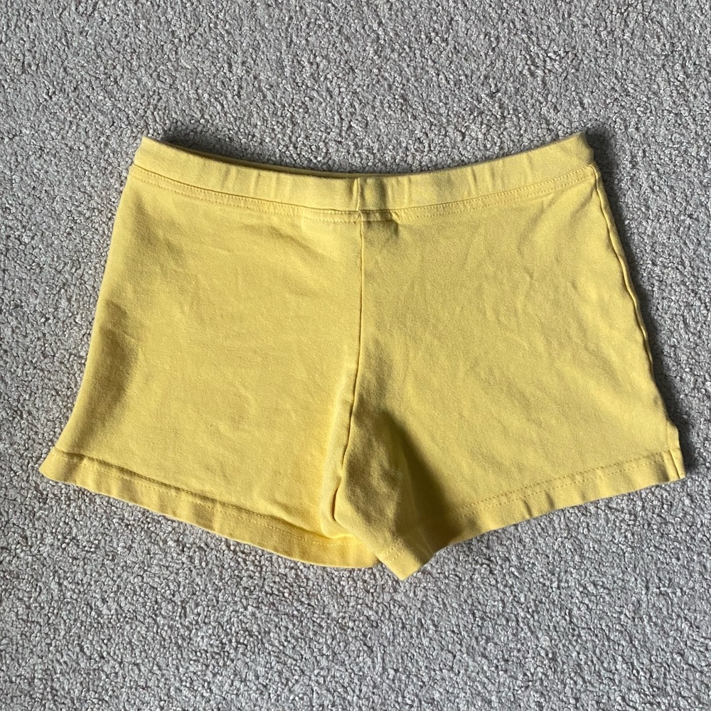 Rare Adorable Yellow Y2K Energie Small Drawstring Shorts - Picture 4 of 8